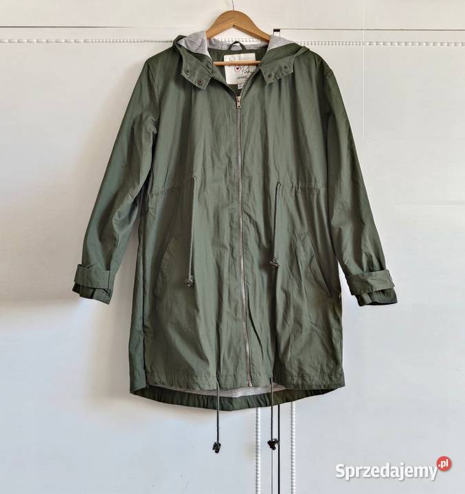 Kurtka parka Esmara 46 3XL bawełna zielona Wiosenna/Jesienna