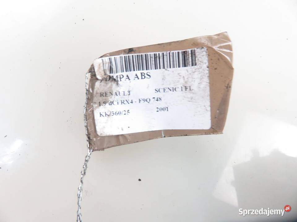 POMPA ABS RENAULT SCENIC I RX4 0273004396 Układ ABS i ESP