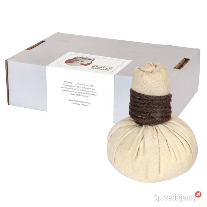 Ajurwedyjskie Stemple Ziołowe Cynamon 4 Duże Pielęgnacja, uroda, zdrowie wielkopolskie Poznań