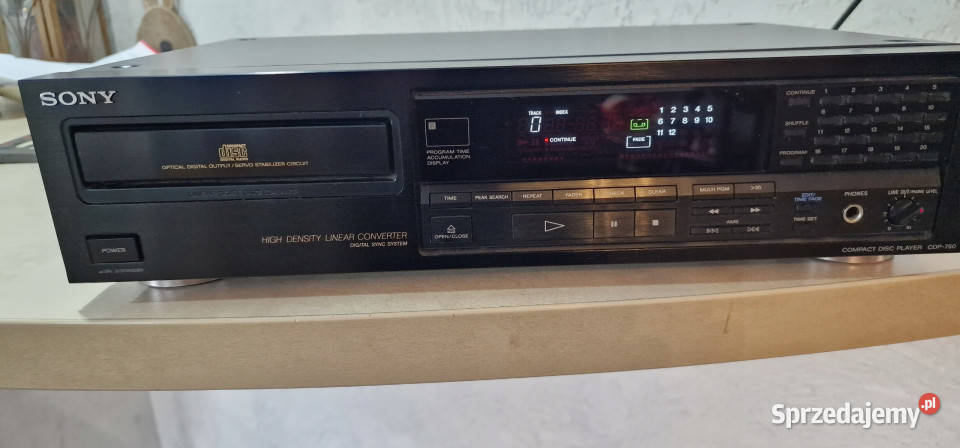 SONY odtwarzacz CD player CDP 790 CDP790 wielkopolskie Międzychód