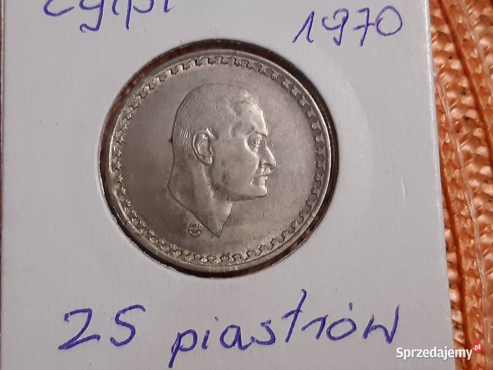 monetę srebrną Egiptu z 1970r sprzedam