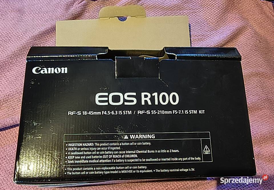 Canon Eos R plus dodatki Fotografia i Optyka Dalików