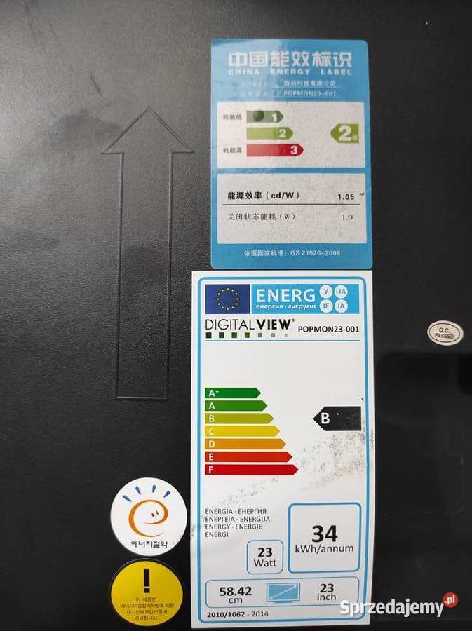 Monitor 23 cale DigitalView POPMON23001 Oświęcim