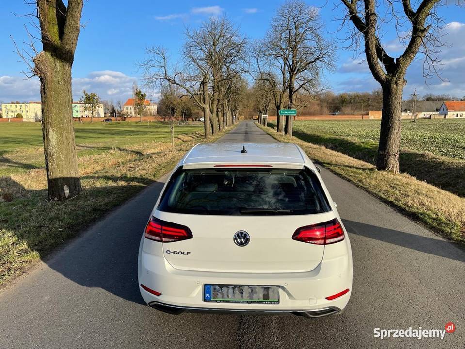 VW Golf EGOLF VII Elektryk Rok produkcji 2020 dolnośląskie Środa Śląska