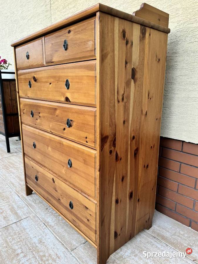 Komoda wysoka z szufladami Leksvik Ikea