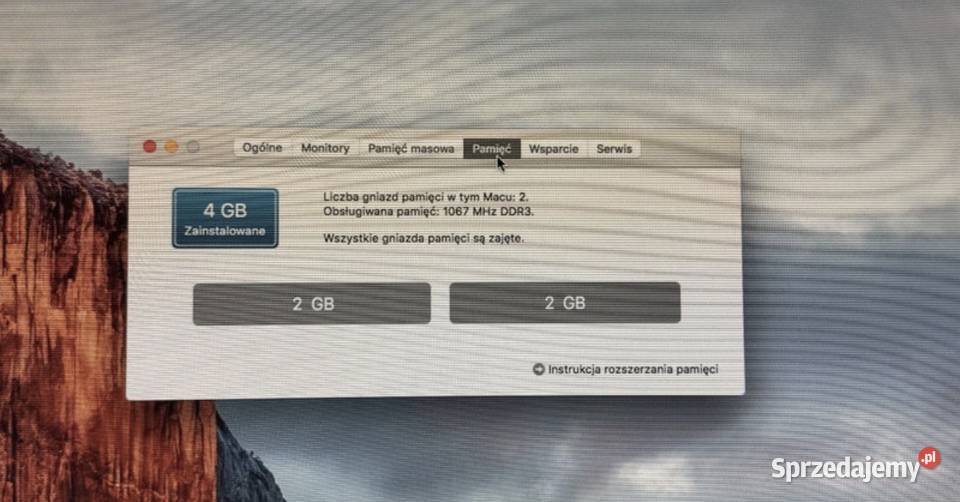 Komputer iMac 24 początek 2009 Procesor 293 GHz mazowieckie Warszawa