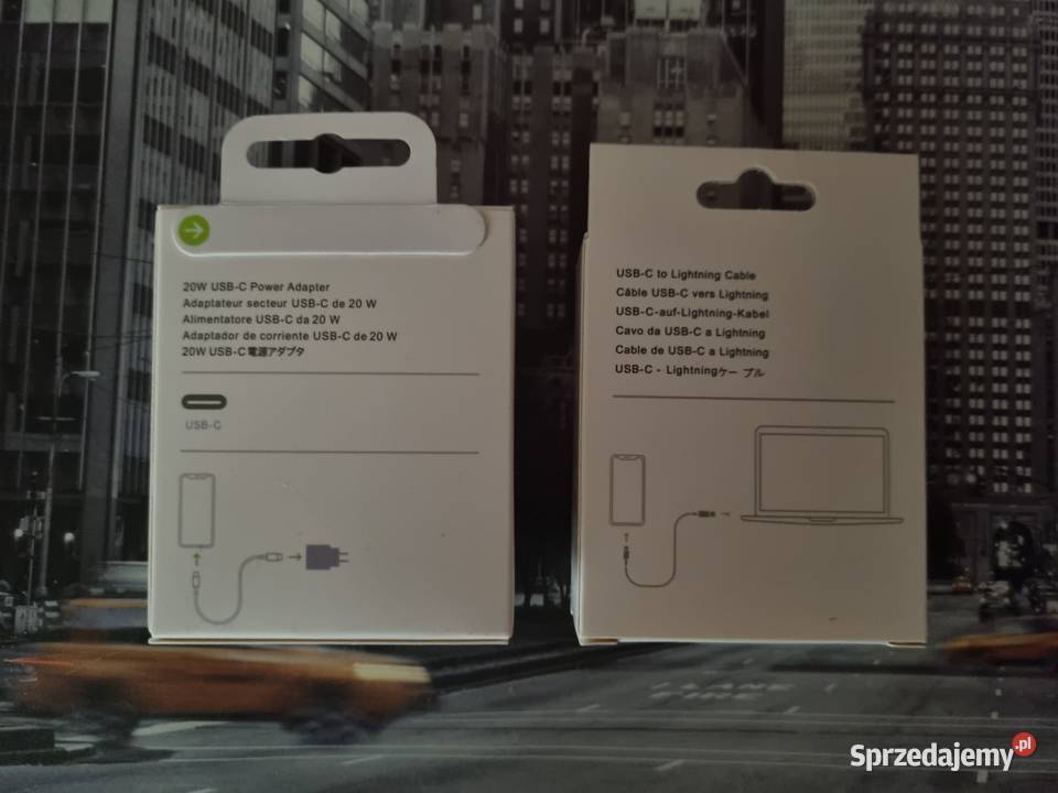Szybka Ładowarka 20W Do IPhoneKabel Lightning Toruń