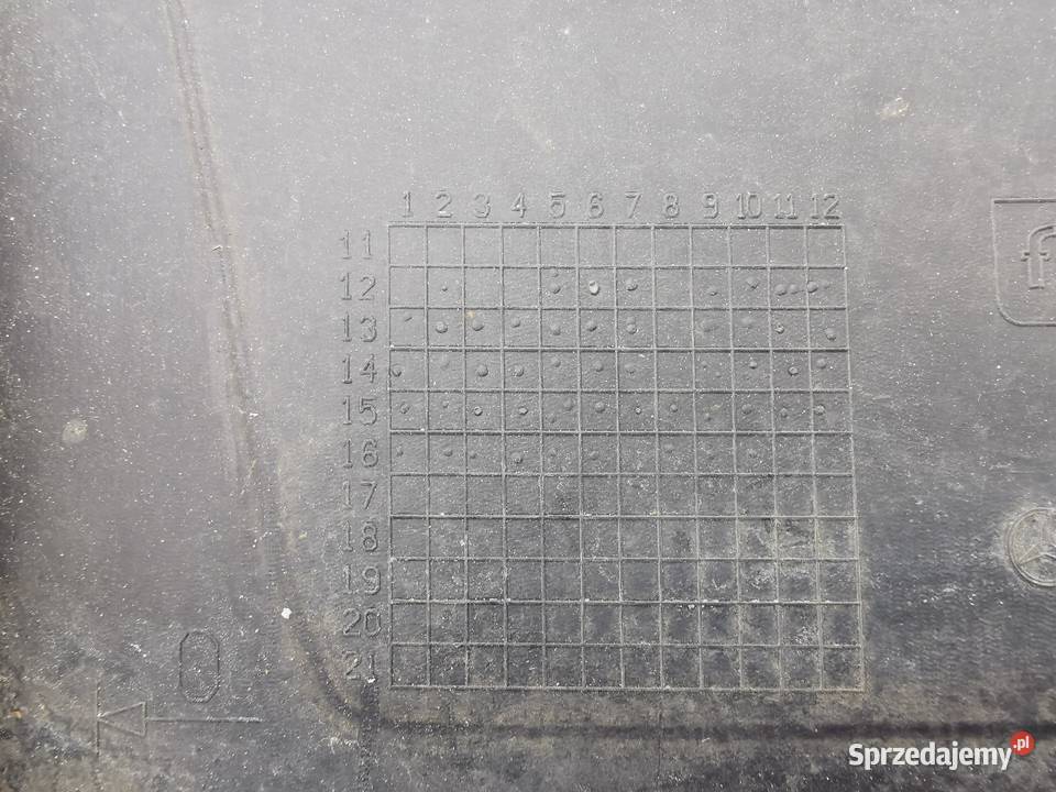 Płyta osłona pod zderzak przód Mb citan w415 wielkopolskie Sieraków