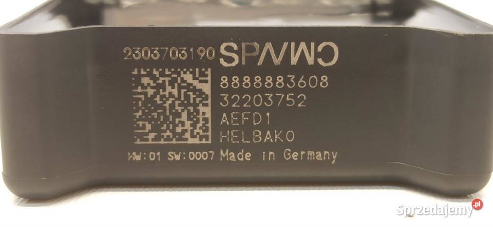 VOLVO XC40 MODUŁ POMPY PALIWA 32203752