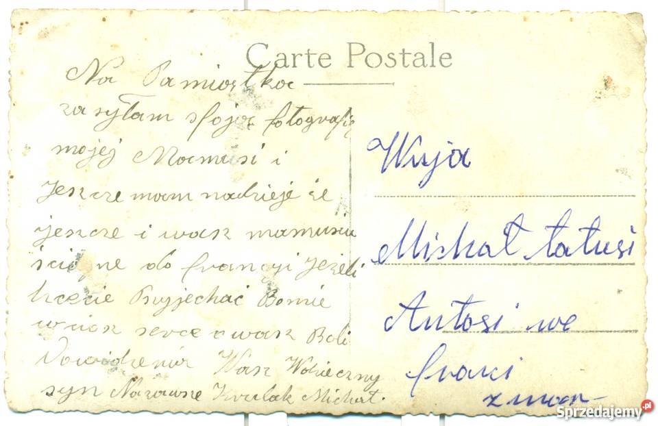 Stare zdjęcie fotografia rodzina opis Kalisz Militaria śląskie