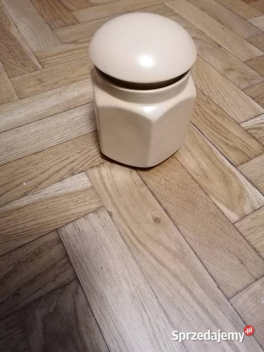 Pojemnik ceramiczny z pokrywką Gdańsk