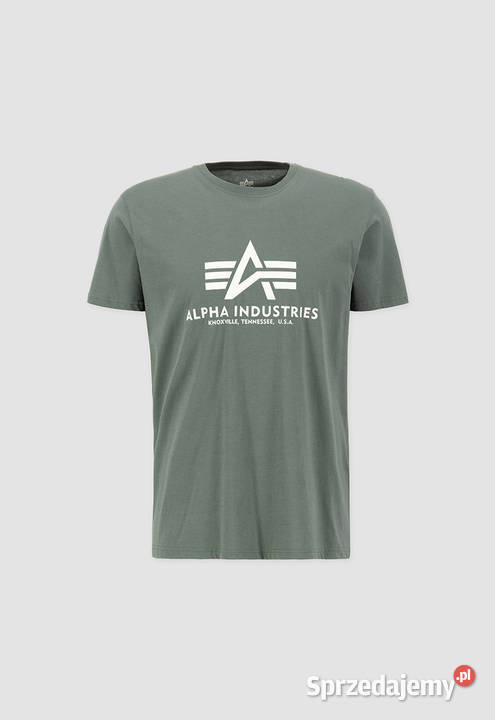 Alpha Industries TSHIRT BASIC duże logo różne Rozmiar L Odzież codzienna sprzedam