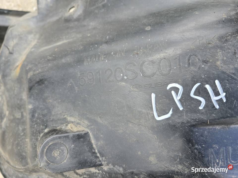 Subaru Forester 3 SH nadkola osłony kół Legnica sprzedam