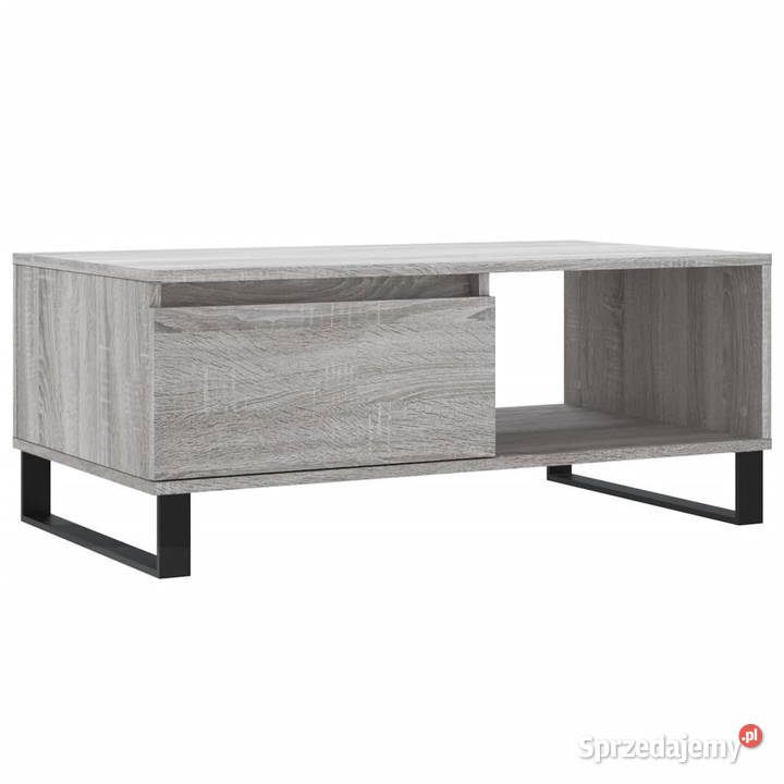 Stolik kawowy szary dąb sonoma 90x50x365 mazowieckie Warszawa