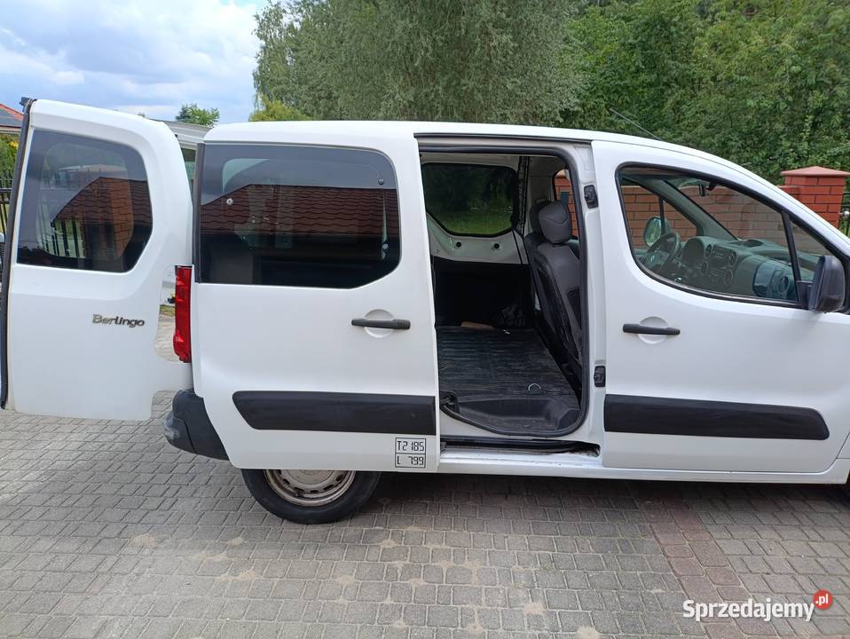 Citroen Berlingo 16HDI 2009r ciężarowy Sieradz