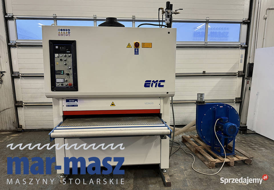 Szlifierka szerokotaśmowa EMC Venus 2RK Sierakowska Huta