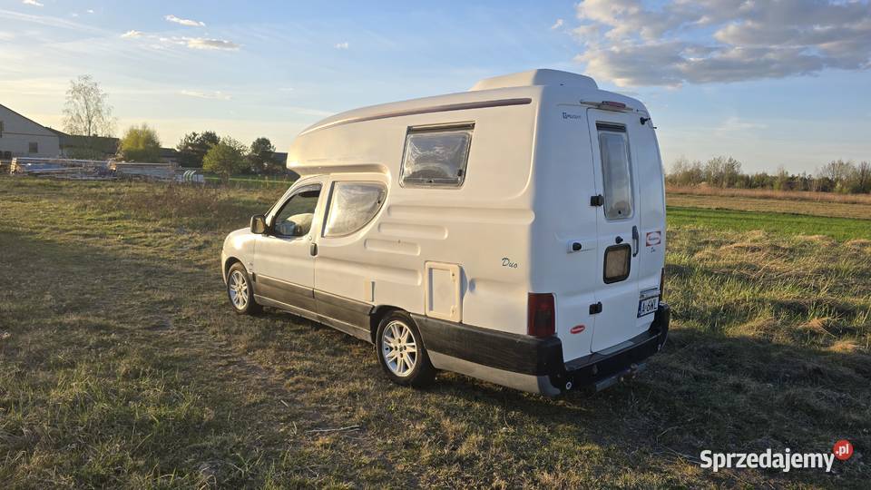 Peugeot Partner Romahome Kompaktowy kamper Warszawa sprzedam
