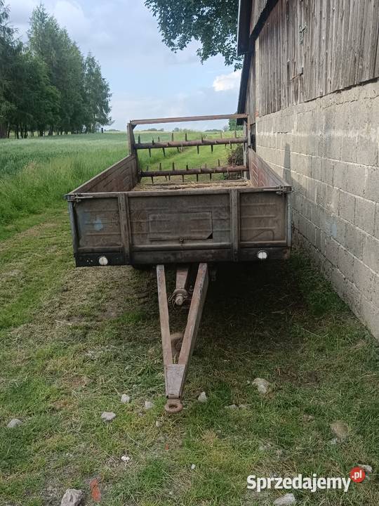 Rozrzutnik obornika 1 osiowy miasto warfama Gdów