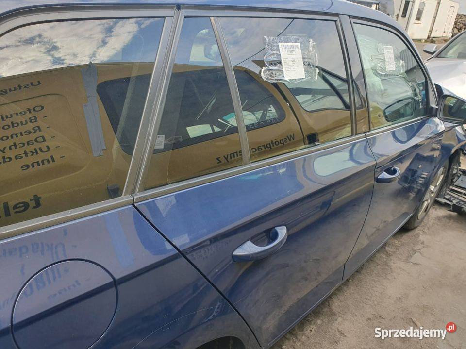 DRZWI PRAWE TYŁ SKODA FABIA III LF5A kujawsko-pomorskie Lipno