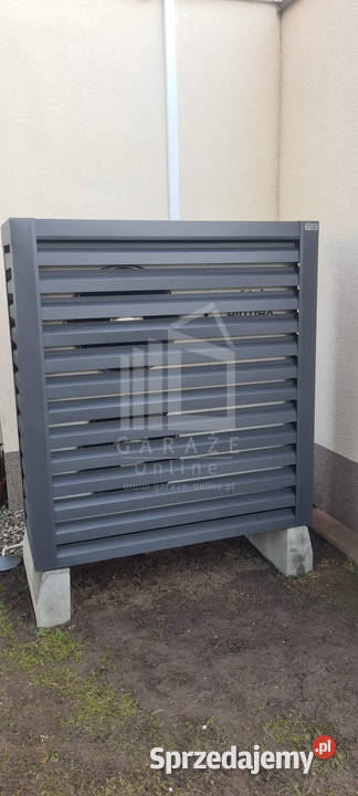 Osłona pompy ciepła 90x50x150 antracyt ID483 Dom i Ogród śląskie Wisła