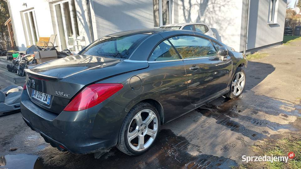 Peugeot 308cc czesci wszystkie Rok produkcji 2011 Warszawa
