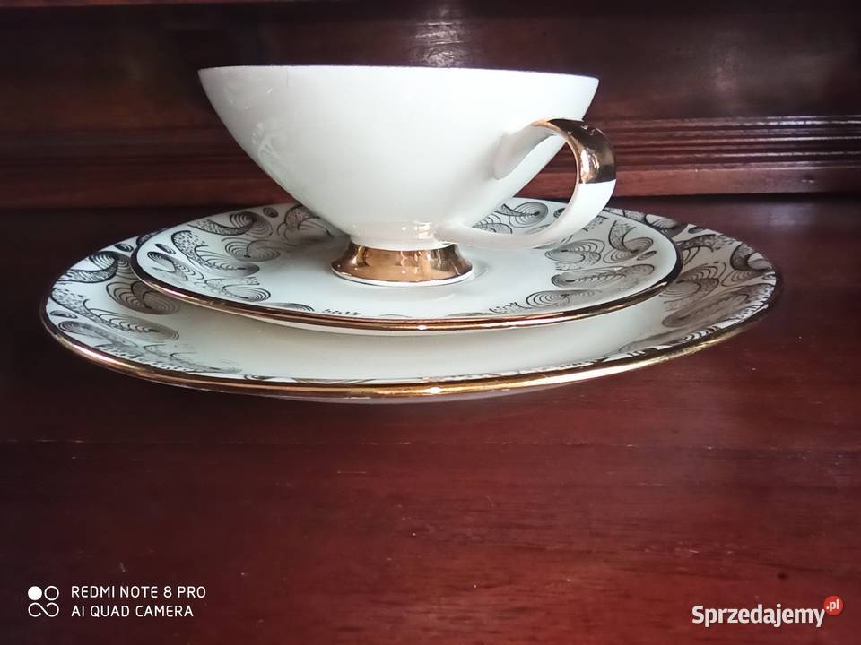 Filiżanka z talerzykiem deserowymRenie Qualitets Gdańsk