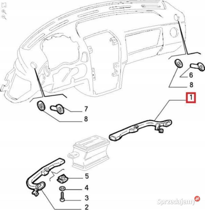 RURA DOLOT POWIETRZA ALFA ROMEO GTV 9805 lubelskie