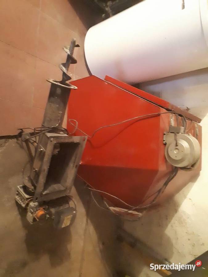 Piec na ecogroszek z automatycznym podajnikiem stal Warszawa sprzedam