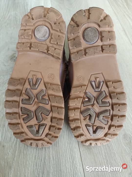 Buty botki dziecięce pudrowy róż 30 Płock