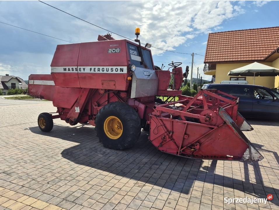 Kombajn zbożowy massey ferguson206 Chełmiec