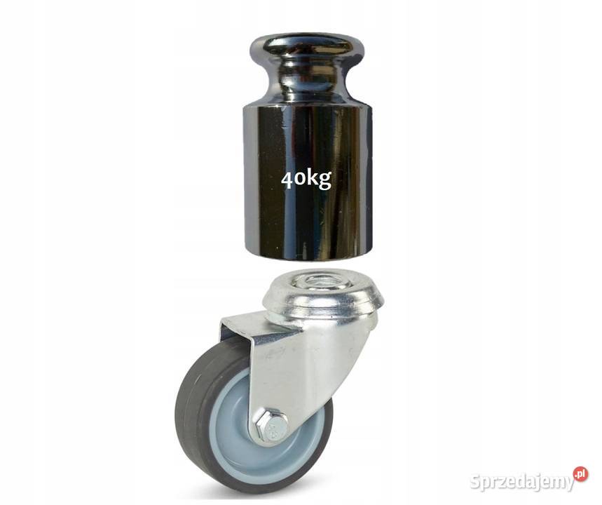 Zestaw Kół Obrotowych Hamulec 50mm 160 Guma 4 Kozienice sprzedam