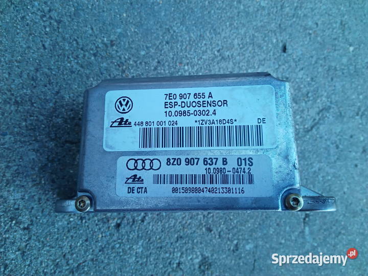 Audi A2 Moduł Czujnik Sensor ESP 8Z0907637B Ford