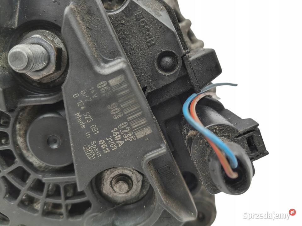 ALTERNATOR BOSCH VW Audi Skoda Seat 20 TFSI 140A Chełm