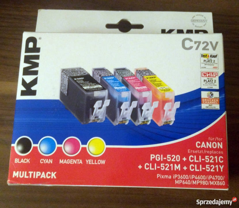 Tusze KMP C72V do CANON iP MP MX