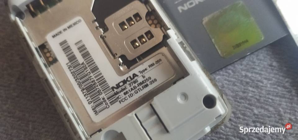 nokia 2760 rm259 rm259 telefon z klapką Sandomierz