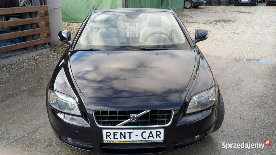Volvo C70 20D136OPŁACONYBezwypadkowy Klimatronik garażowany Częstochowa
