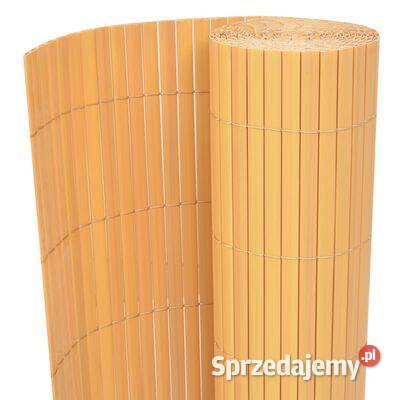 vidaXL Dwustronne ogrodzenie ogrodowe PVC 90x300 mazowieckie Warszawa sprzedam