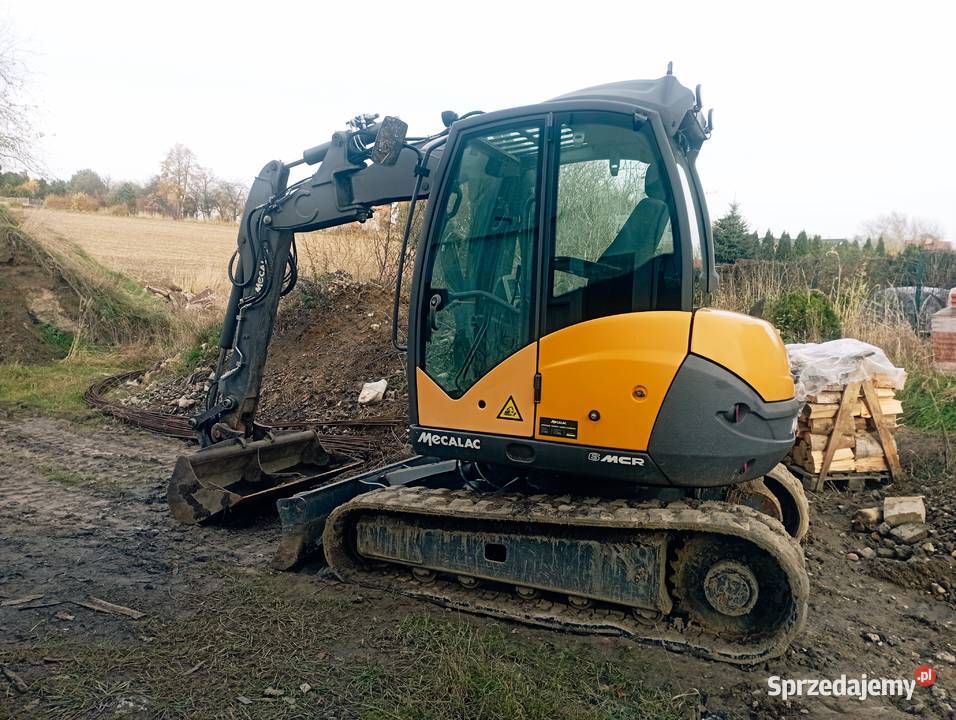 Koparka mecalac 6mcr 1 mtg nowa Koparki Zbrosławice