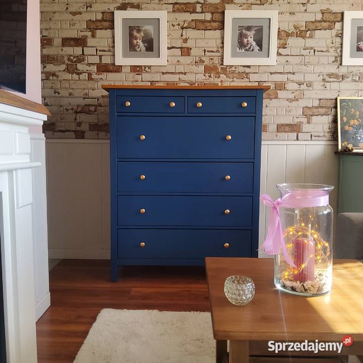 Komoda hemnes ikea drewniana bielizniarka szafka 108cm mazowieckie Warszawa