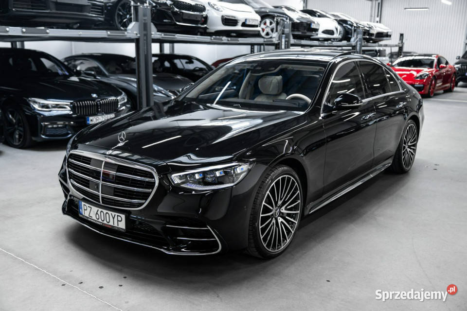 Mercedes S 580 V8 4Matic 503 Salon Webasto pełny VAT małopolskie Węgrzce