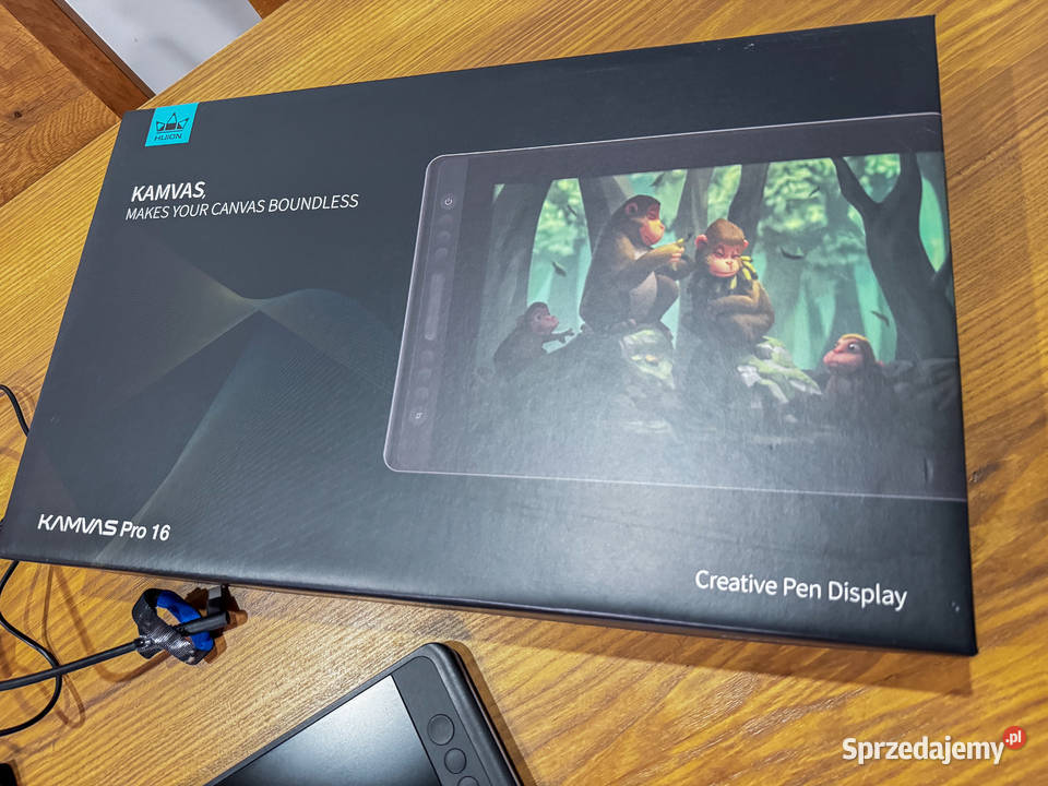 Tablet graficzny Huion Kamvas Pro 16 akcesoria Łódź