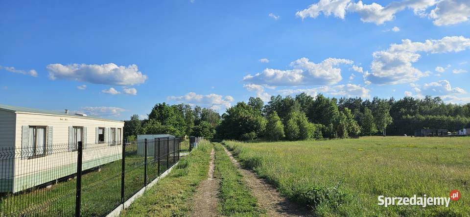 Działka bud Bobrowniki 1076M2 1208M2 WZ dookoła 70zł/m2