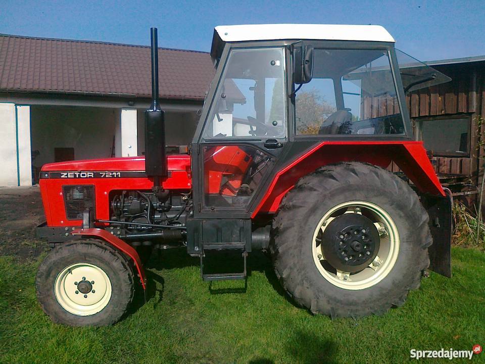 Zetor 7211 Amortyzacja kabiny lubelskie Międzyrzec Podlaski