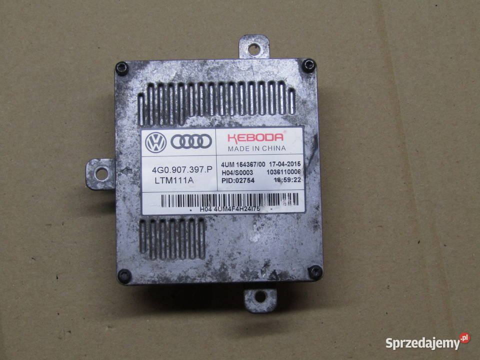 PRZETWORNICAMODUŁ LAMPY PRZEDNIEJ LED AUDI A1 Przetwornice Mysłaków