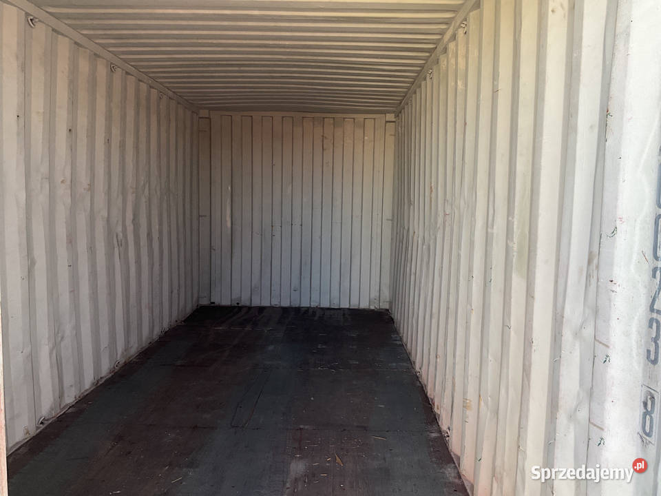 Kontener morski magazynowy 20DV 6 metrowy Mrągowo sprzedam