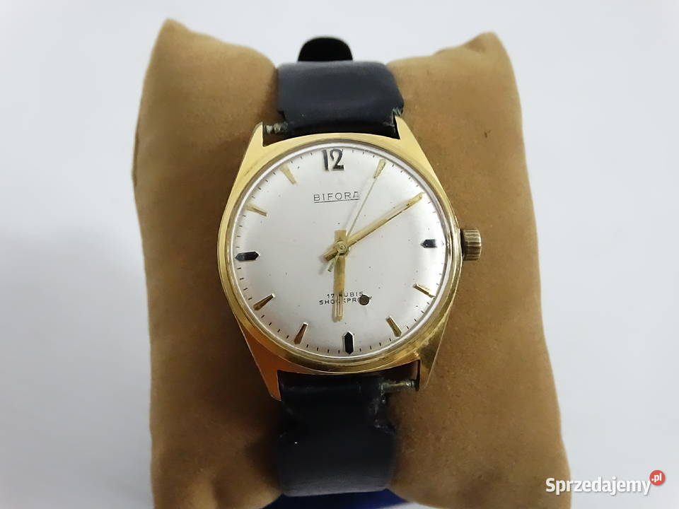 Unikatowy zegarek BIFORA 17 Rubis Vintage lata