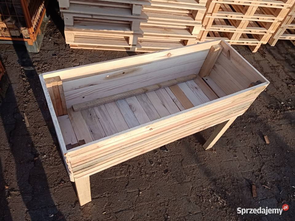 skrzynka drewniana warzywniak donica 102x40x70 lubuskie