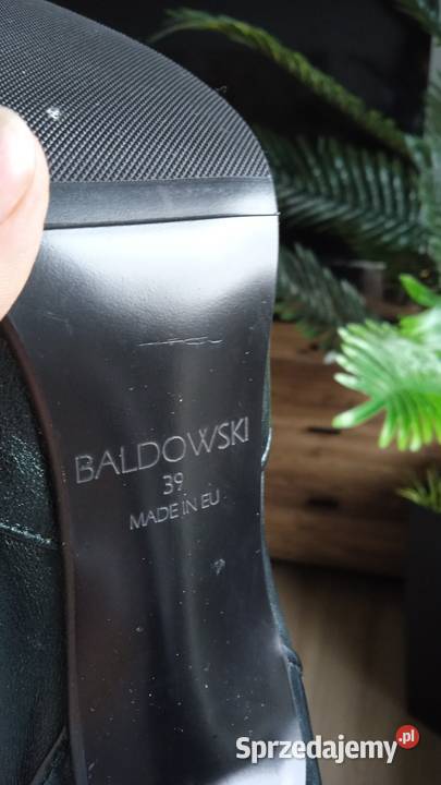 Piękne skórzane szpilki Baldowski Nowy Sącz