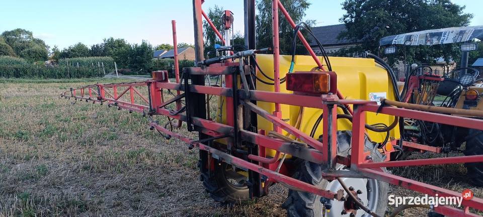 Opryskiwacz ciągany Woprol 1200 l 15m uszkodzony Zaczepiane Kraśnik