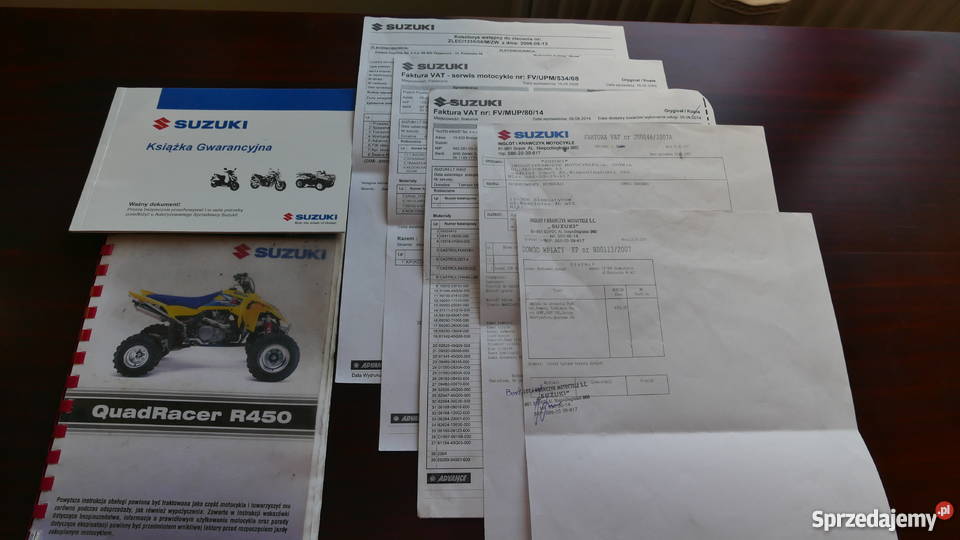 Suzuki Quadracer LTR 450 quad - ATV podlaskie Hajnówka